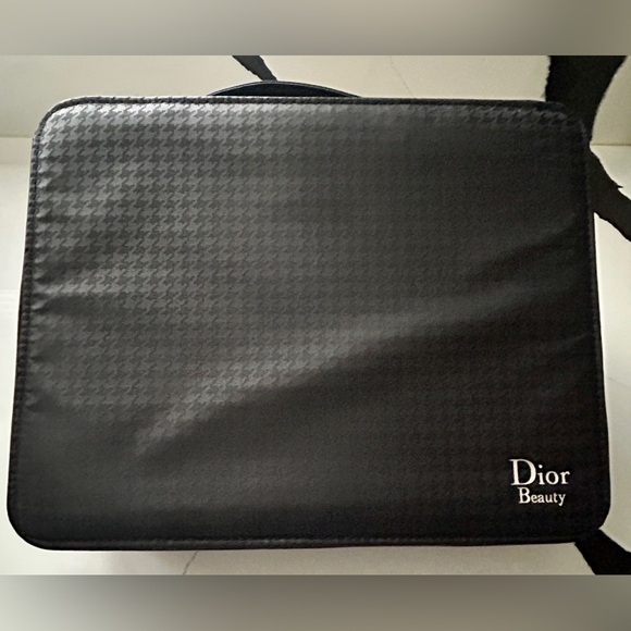 Dior Other - Christian Dior Houndstooth Beauty Travel Organizer